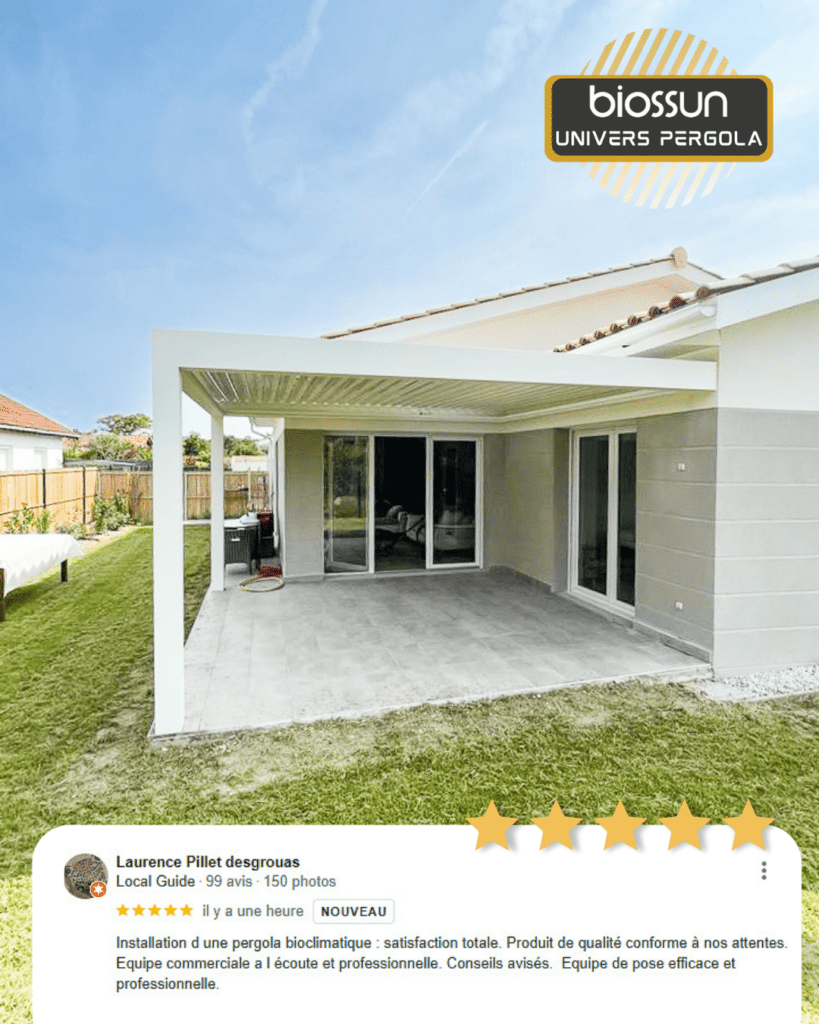 Pergola à Saint-Médard-d'Eyrans 33650