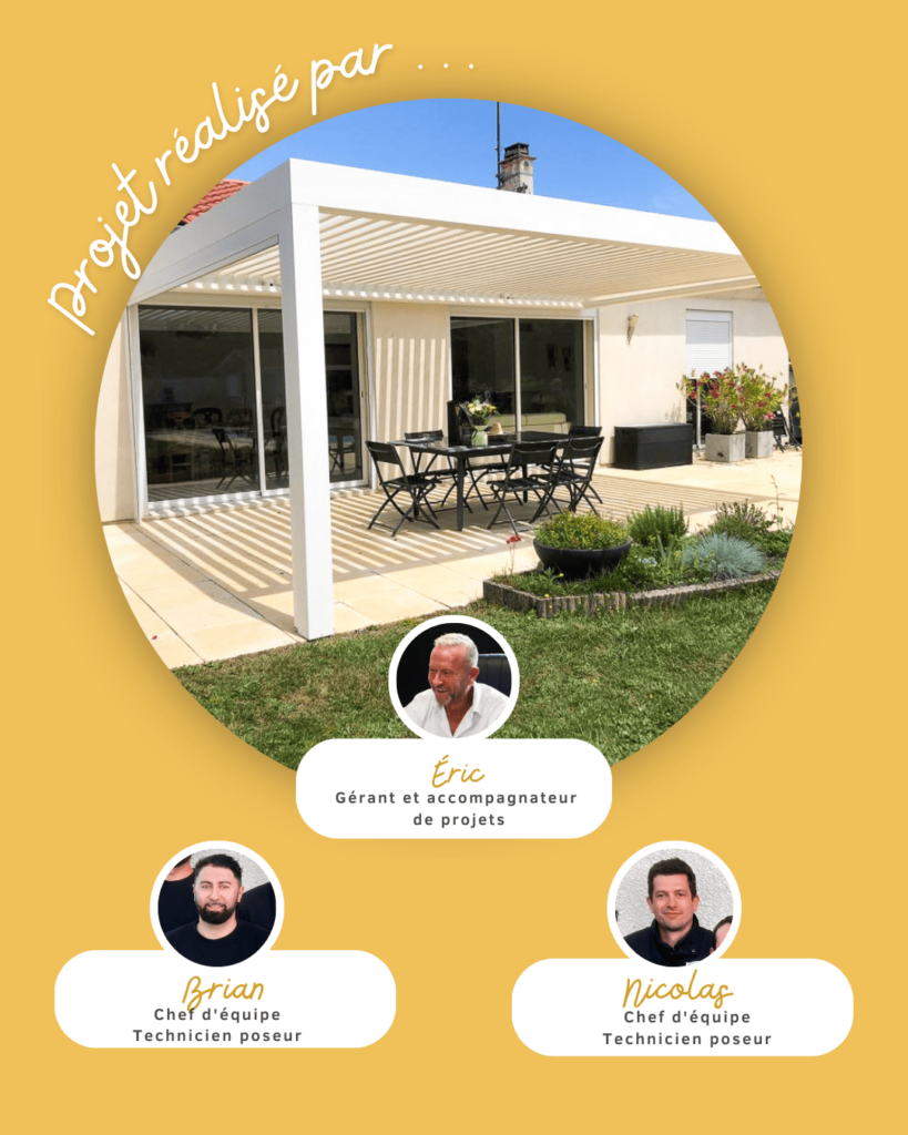 Pergola Bioclimatique à Gradignan