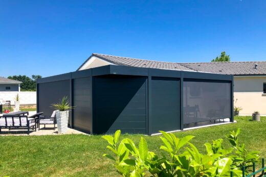 Pergola bioclimatique aluminium