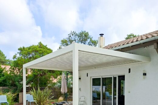 Pergola piscine à Arcachon